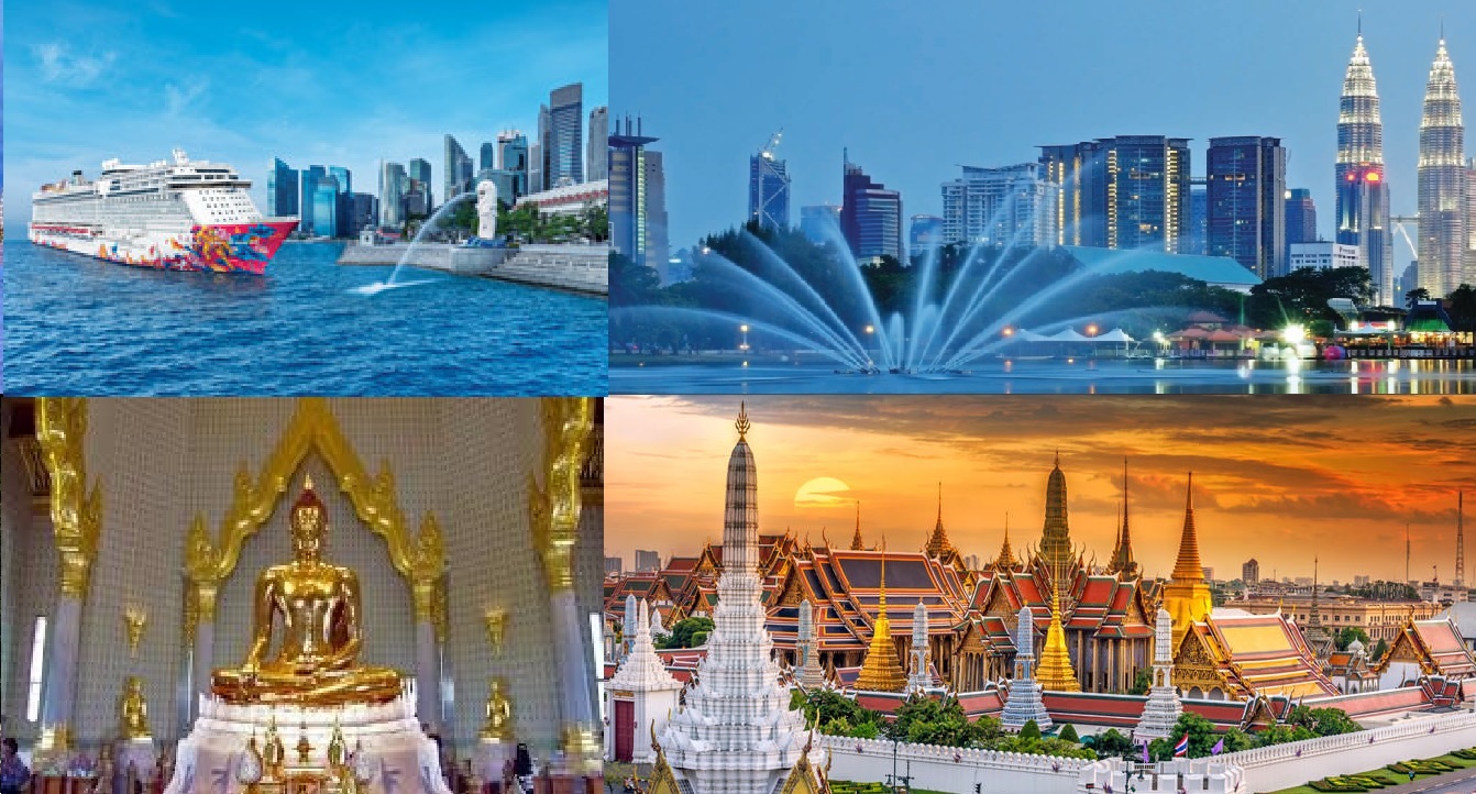 Singapore - Malaysia - Bangkok - With Cruise